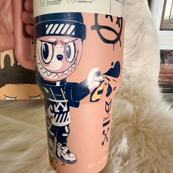 Stanley 40 oz Labubu Off White limited edition - Picture 2 of 7